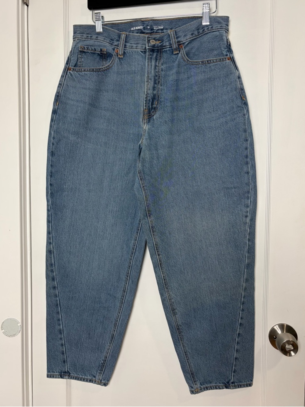 Old Navy Extra High Rise‎ Balloon wide leg Jeans